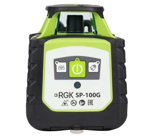 Комплект: ротационный нивелир RGK SP-100G + элевационный штатив RGK SH-340